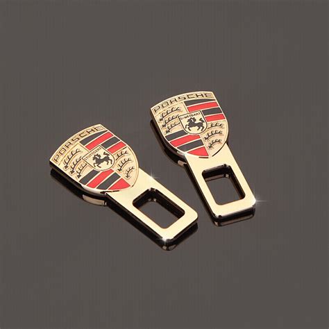 porsche seat belt buckle